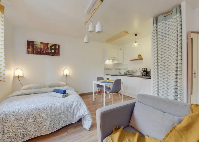 Chic Studio Avec Parking Au Centre-Ville